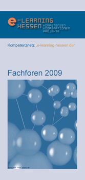 Flyer Fachforen 2009